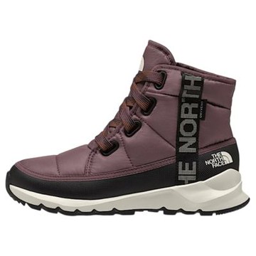 The North Face 北臉 休閒鞋 高筒雪靴 女鞋 防水 保暖 W THERMOBALL LACE UP LUXE WP 紅棕 NF0A817WC9R