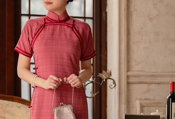 【一眼萬年】 新中式復古 雙襟平裁/古法旗袍