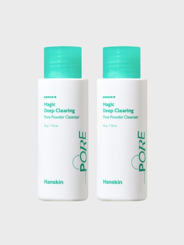 Hanskin Magic Deep Cleaning Pore Powder Cleanser 5