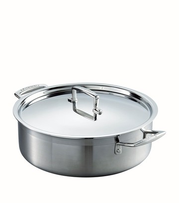 Le Creuset 3-Ply Stainless Steel Sauté Pan