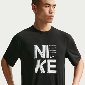 NIKE 耐吉 短袖上衣 男 T恤 運動 訓練 速乾 AS M NK DF HYVERSE GFX FILL SS 黑 IF2779-010