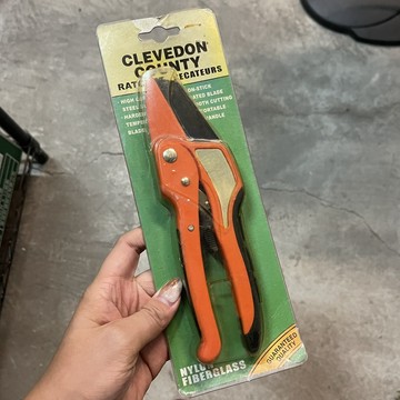 [沐沐屋]鋁製棘輪修枝剪高碳鋼刀片