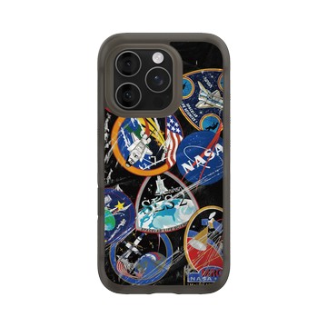 iPhone 16 Pro AirX 本質黑 - NASA - Astronaut Suit - Insignia Patches