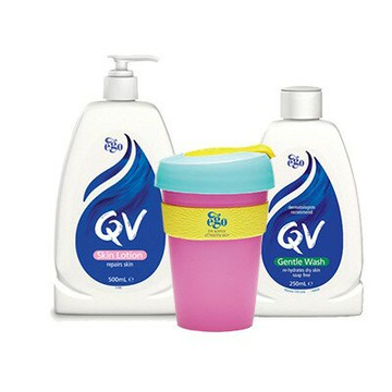 Ego意高 QV保濕加護組(優惠組合)(贈澳洲KeepCup隨身咖啡杯) ｜全館滿$199免運