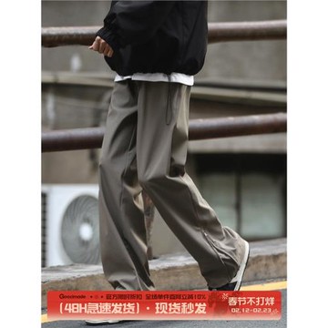 GOOZI MADE 美式沖鋒褲男春秋男款長褲機能工裝男生直筒休閑褲子