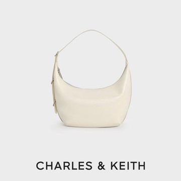 【CHARLES & KEITH】Bryna 拉鍊彎月包｜生日禮物｜快速出貨｜小CK｜官方直營