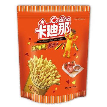 [家速配]卡迪那德州薯條茄汁口味240g
