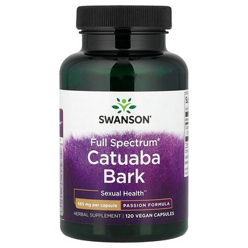 Swanson Vitamins, 多面®卡圖巴樹皮，465 毫克，120 粒膠囊