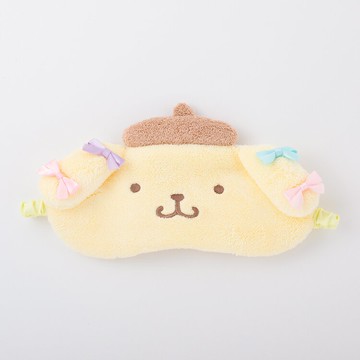 真愛日本 布丁狗 大臉 舒綿 毛絨 造型眼罩 睡覺眼罩 眼罩 遮光眼罩 禮物