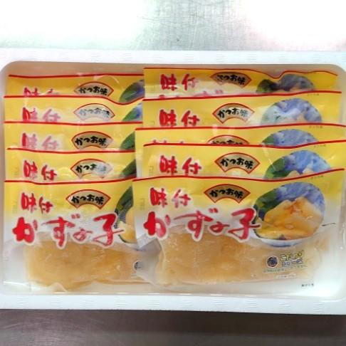 味付数の子 かずのこ しょうゆ漬け 60g 10個 セット かつお味 こだわり 真空パック ギフト 御贈答 お中元 お歳暮