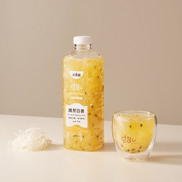 【古溜】鳳梨百香白木耳飲 900ml
