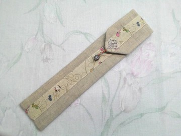 餐具組隨身收納袋 筷套F02-039~獨特設計手工縫製