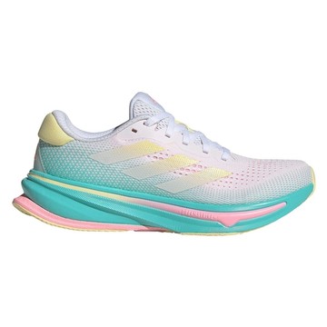 【ADIDAS】SUPERNOVA RISE W 女 慢跑鞋 白色 彩虹漸層 透氣 運動 IE1063