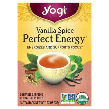 Yogi Tea, Perfect Energy®，香草香料，16 茶包，1.12 盎司（32 克）