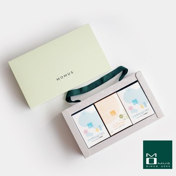 momus 保健禮盒組-益生菌2盒+葉黃素2盒