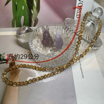 天然水晶 頂級清透料 鈦晶圓珠項鍊 鈦晶串珠 鈦晶手珠 鈦晶繞三圈 14號47公克7.5mm繞三圈手圍16 A3294