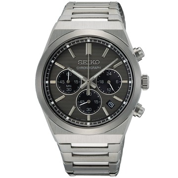 SEIKO CS 三眼計時腕錶 錶 手錶 送禮 (8T63-02F0N/SSB455P1)