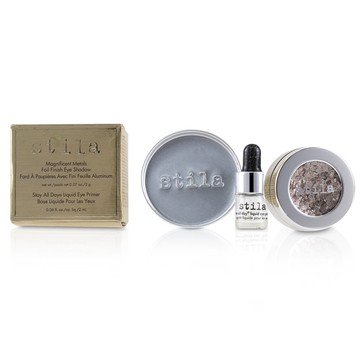 詩狄娜 Stila - 金屬色高光眼影組合Magnificent Metals Foil Finish Eye Shadow With Mini Stay All Day Liquid Eye Primer