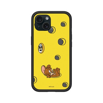 iPhone 15 Mod NX 黑 - 湯姆貓與傑利鼠 Tom and Jerry - 起司追逐賽