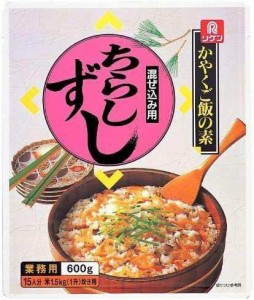 リケン かやくご飯の素 混ぜ込み用 ちらしずし 600g