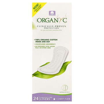 Organyc, 有機棉護墊，少量，24 片