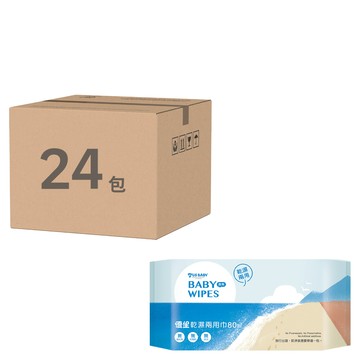 US baby 優生 乾濕兩用巾 清爽型  80張  6包
