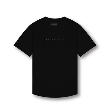 【Notorious】惡名昭彰．反光剪接拉克蘭短袖T 機能服飾 館長服飾 上衣 短袖 館長｜官方正品