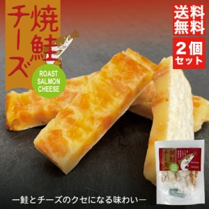 焼鮭チーズ 48g 7個入×2個セット 送料無料 メール便 丸市食品 北海道 お土産 鮭 サーモン チーズ 珍味 おつまみ お菓子 ギフト プレゼン