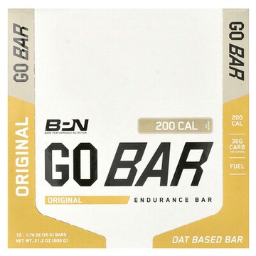 BPN, Go Bar，耐用塊皂，原初配方，12 塊，每塊 1.76 盎司（50 克）