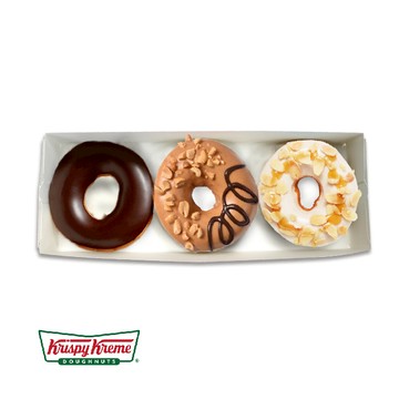 【Krispy Kreme】綜合口味甜甜圈3入