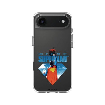 iPhone Air Clear Case（相機按鈕） 透明 - Superman - Superman-飛上天際
