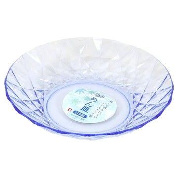 珍珠金屬 Ryoujiya系列 PC麵盤  透藍色  1個