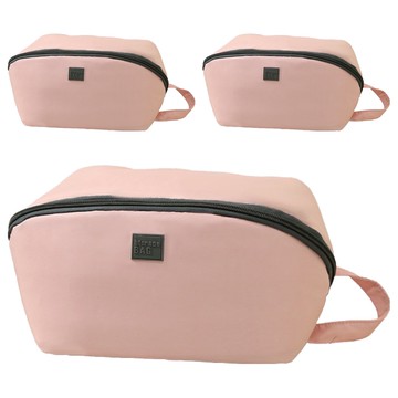 ROYALLIN 蘿林嚴選 內衣收納包 13 x 13 x 25cm 90g  3個  粉色