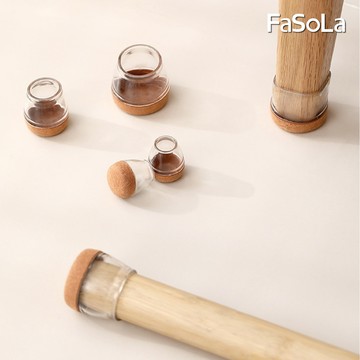 TPE桌腳 椅腳靜音耐磨防滑墊 4入-小