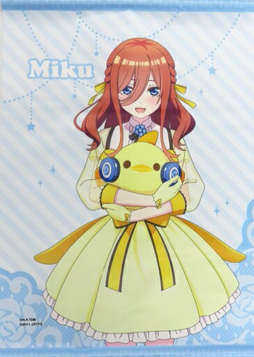 中原野三玖B2掛畫電影五等分的新娘×PIAN POP UP STORE IN Animate名古屋