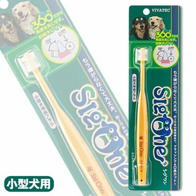 フェレット 歯みがきシグワン　小型犬用歯ブラシ　犬 ドッグ ペット お手入れ用品 犬用 ペット用 歯ぶらし 歯垢 歯石 口臭 デンタルケア ゆうパケットOK