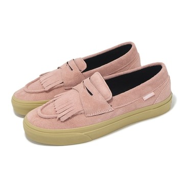 Vans 樂福鞋 V196CF Loafer 男鞋 女鞋 粉紅 日系 麂皮 日本線 可拆式流蘇 休閒鞋 6322840005