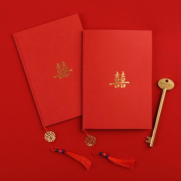 結婚可手寫婚禮致詞手卡父母長輩發言賀卡新郎新娘高檔宣誓保證卡