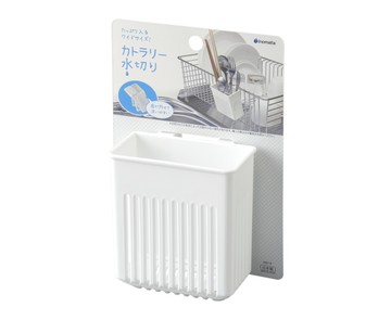 日本製【Inomata】廚房多用途瀝水架-寬(底部可拆)0038