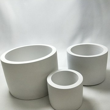 素面圓形水泥盆