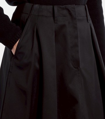 Moncler Cotton midi skirt
