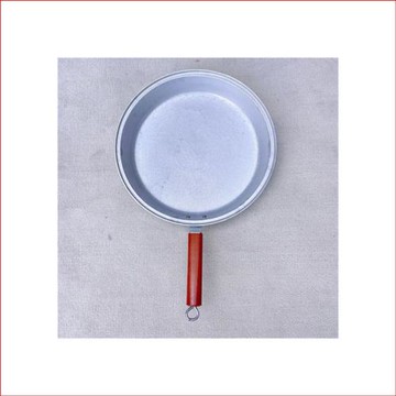 平底鍋家用加厚單把手烙餅鍋鋁制平底鍋鋁平底鍋煎鍋老式小平底鍋