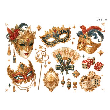 【六月新品】20-134-0229 裁切紙 馬戲團風格
