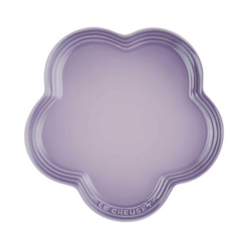 LE CREUSET 花型盤  藍鈴紫  23cm  1個