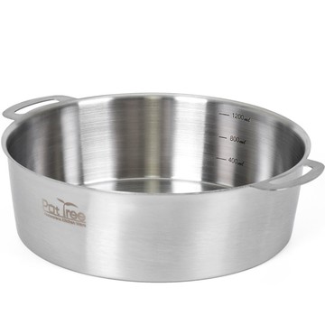 Olbia Potree IH 304不鏽鋼拉麵鍋 12286  1個  19.5cm  銀色