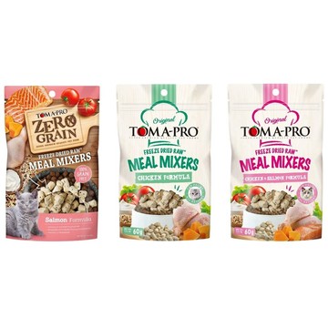 TOMA-PRO 鮮肉佐餐貓凍乾 60g 4入組 貓用 貓零食