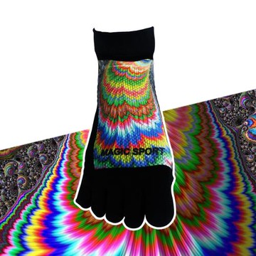 美肌刻Magicsport-【抗菌除臭五趾襪】#020【19Y18W01】除臭襪 五指襪  短襪 圖案襪 男襪女襪 機能襪 機能短襪 抗菌襪 台灣製造