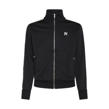 Palm Angels - Black And White Sweatshirt