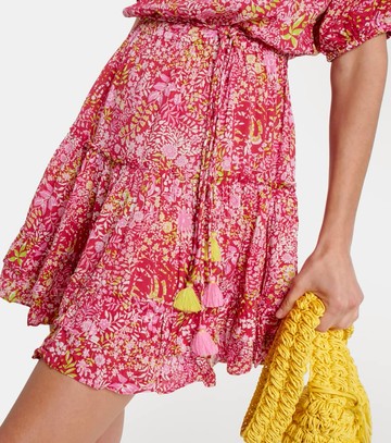 Poupette St Barth Bona floral minidress