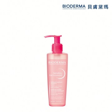 【BIODERMA 貝膚黛瑪】舒敏保濕潔膚凝露 200ml  官方直營  (洗顏凝膠/洗面露)